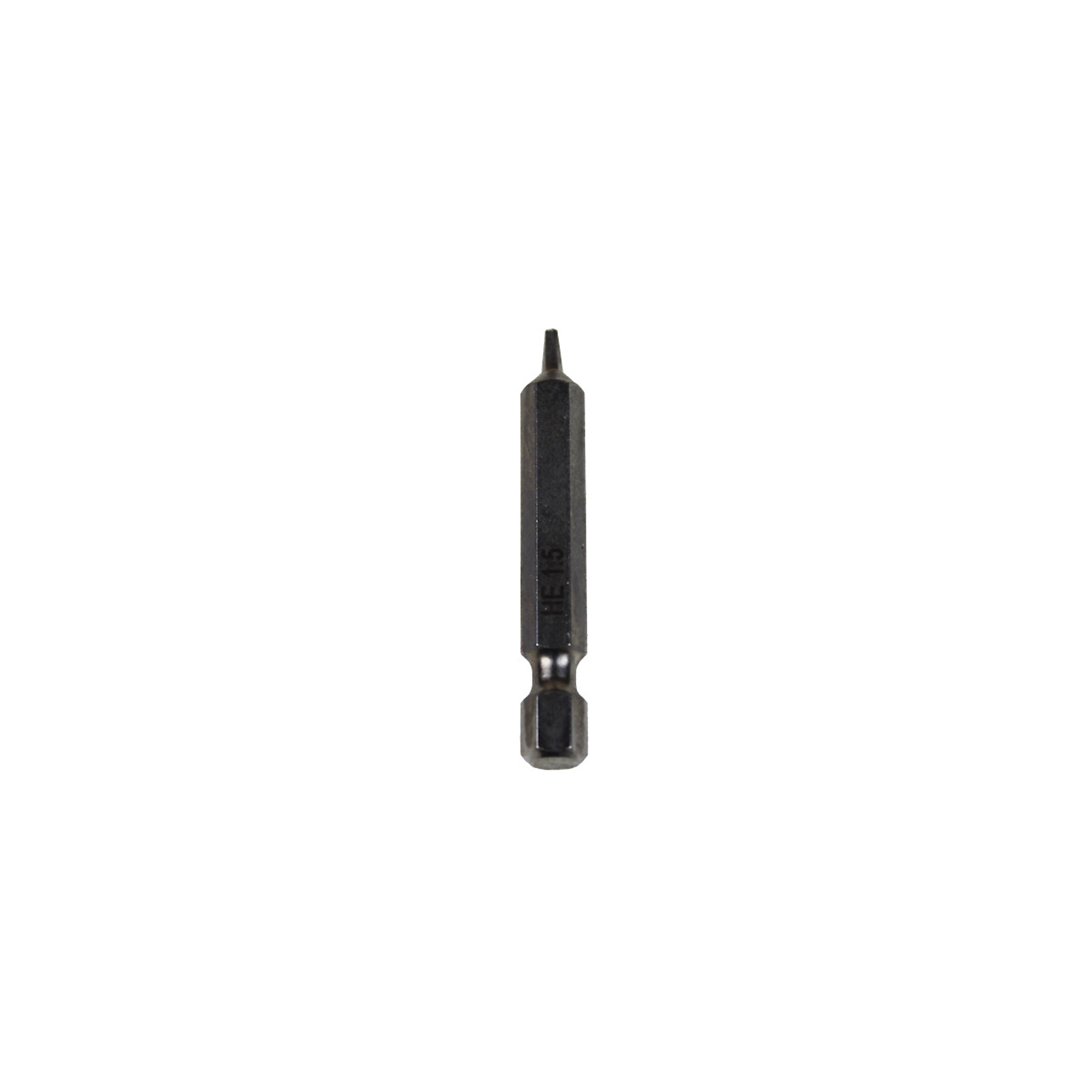 K Tool International Extractor Hex — 1.5mm, 1/4in. Shank, 50mm Length, Chrome-Plated, Model# KTI75423